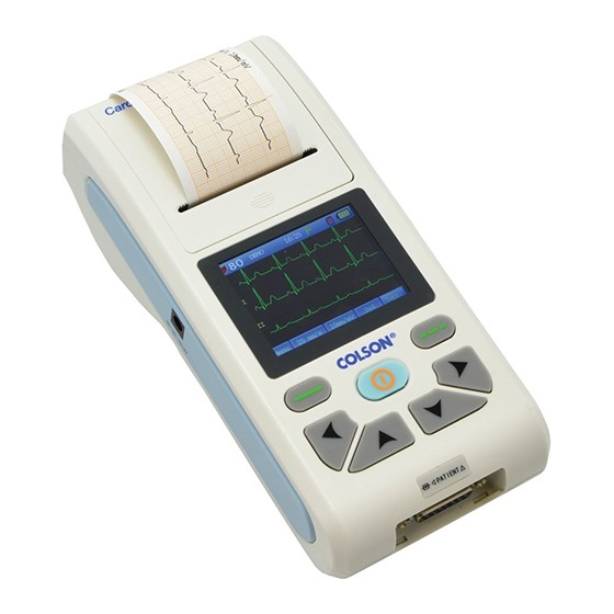 Electrocardiographe ECG 3 pistes Cardi-Touch
